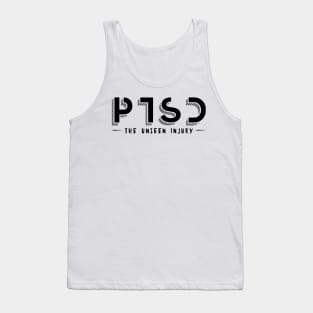 'PTSD The Unseen Injury' PTSD Mental Health Shirt Tank Top